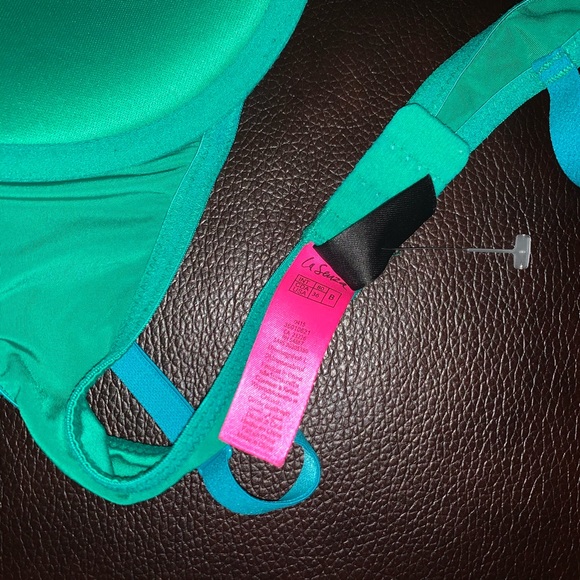 LA SenZa Flattering On Trend Green Color Pop Bra Size 36B - Picture 5 of 10